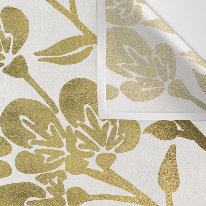 Cherry Blossoms - Gold Palette Wall Tapestry Gallery Image 3