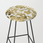 Cherry Blossoms - Gold Palette Stool Gallery Image 2