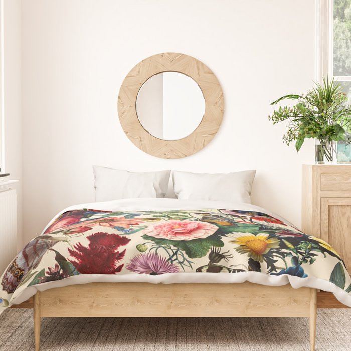 Flower Garden Serenade Duvet Cover Gallery Image 3