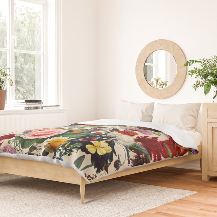 Flower Garden Serenade Duvet Cover Gallery Image 2