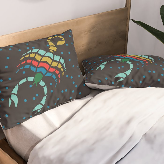ZODIAC SCORPIO Pillow Sham Gallery Image 2