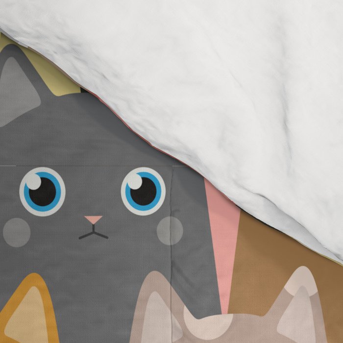 Cats Pattern Comforter Gallery Image 4