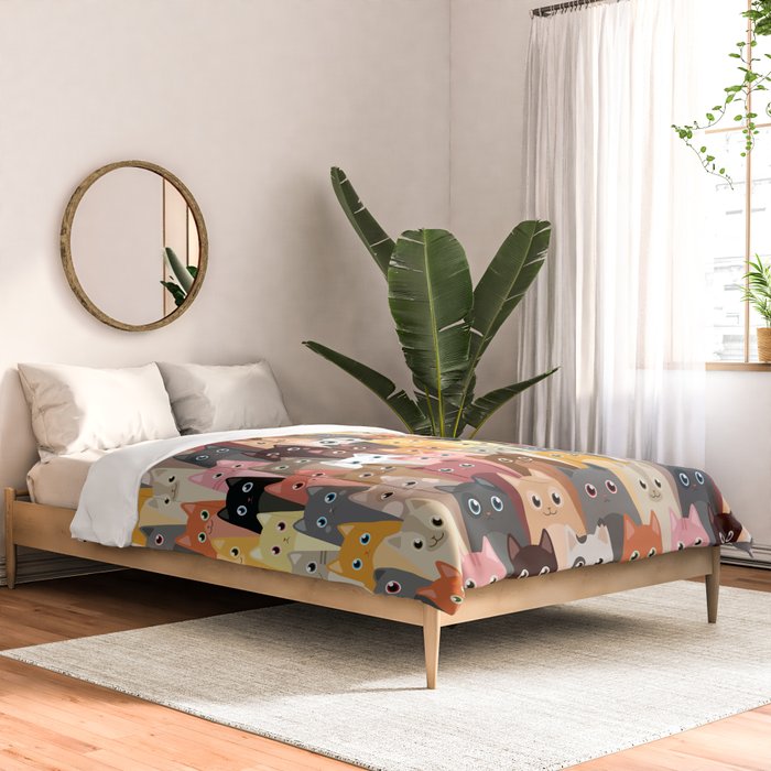 Cats Pattern Comforter Gallery Image 2