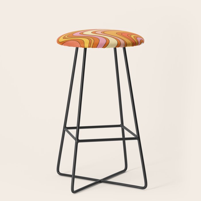 Retro Waves Stool Gallery Image 1