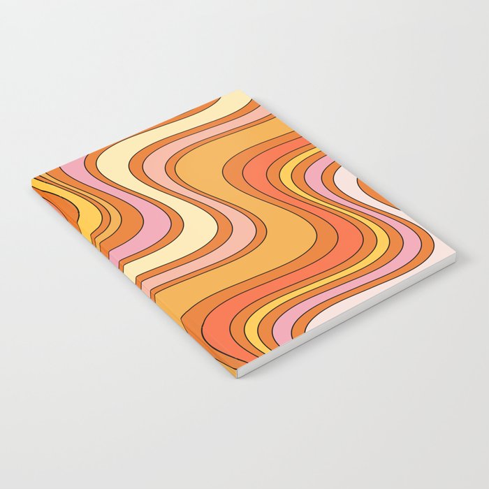 Retro Waves Notebook Gallery Image 1