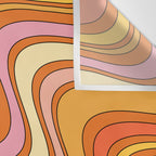 Retro Waves Wall Tapestry Gallery Image 3
