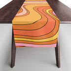 Retro Waves Table Runner Gallery Image 1