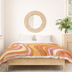 Retro Waves Duvet Cover Gallery Image 3