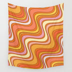 Retro Waves Wall Tapestry Gallery Image 4