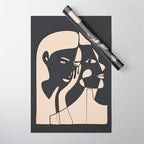 Abstract Faces 14 Wrapping Paper Gallery Image 1