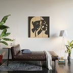 Abstract Faces 14 Wood Wall Art Gallery Image 2