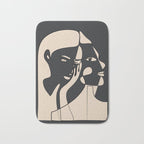 Abstract Faces 14 Bath Mat Gallery Image 1