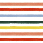 Classic Summer Watercolor Stripes Coffee Mug Gallery Image 2