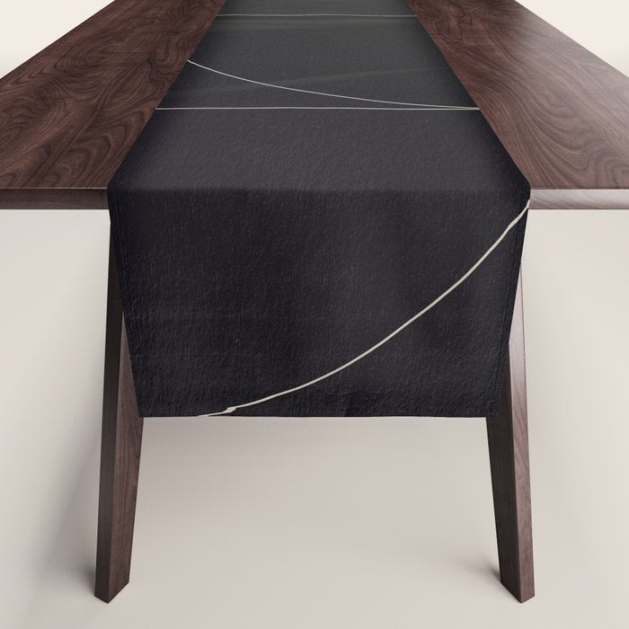 Minimal Geometric Shapes 210 Table Runner Gallery Image 1