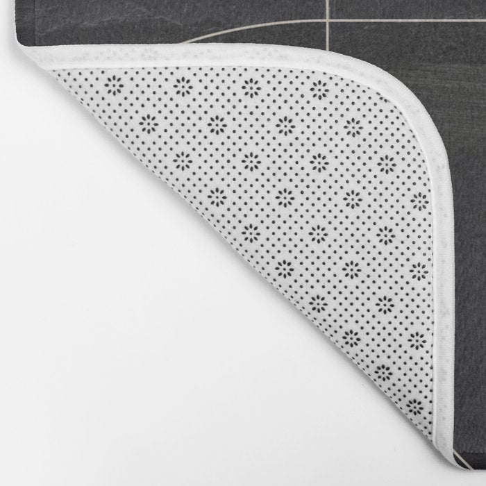 Minimal Geometric Shapes 210 Bath Mat Gallery Image 2
