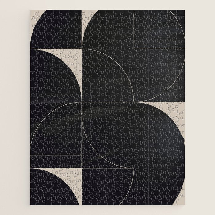 Minimal Geometric Shapes 210 Jigsaw Puzzle Gallery Image 1
