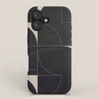 Minimal Geometric Shapes 210 iPhone Case Gallery Image 1