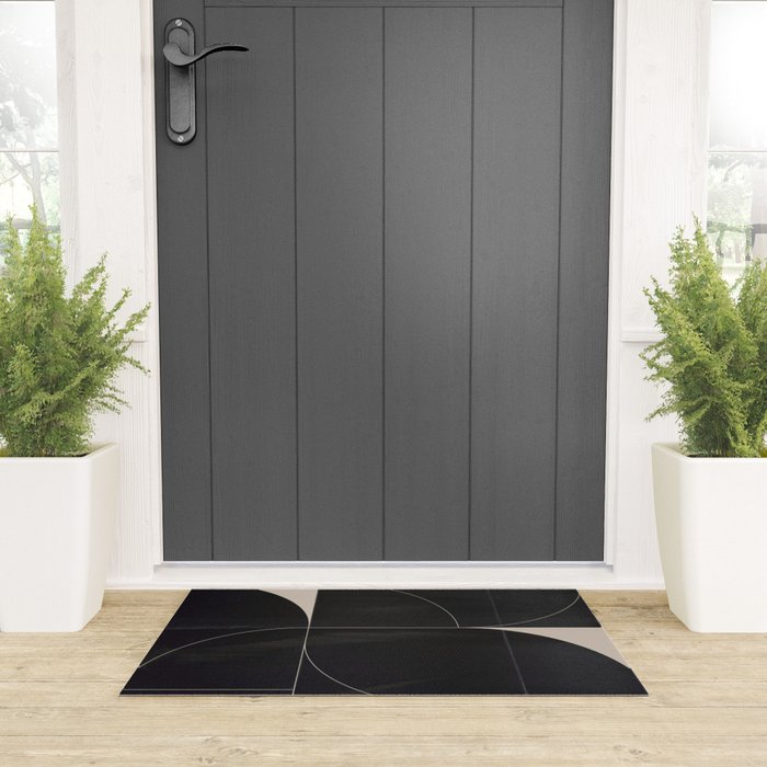Minimal Geometric Shapes 210 Welcome Mat Gallery Image 3