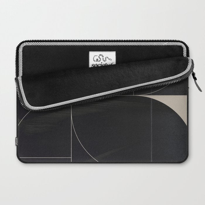 Minimal Geometric Shapes 210 Laptop Sleeve Gallery Image 2