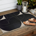 Minimal Geometric Shapes 210 Outdoor Rug Gallery Image 2