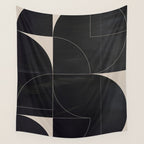 Minimal Geometric Shapes 210 Wall Tapestry Gallery Image 4