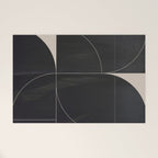 Minimal Geometric Shapes 210 Welcome Mat Gallery Image 1