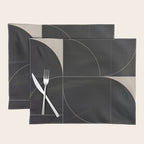 Minimal Geometric Shapes 210 Placemat Gallery Image 1