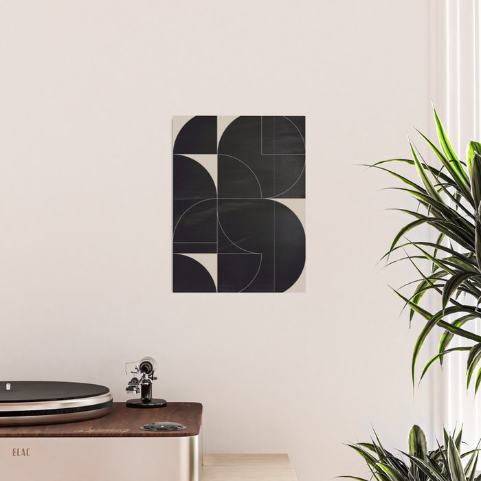 Minimal Geometric Shapes 210 Poster Gallery Image 2