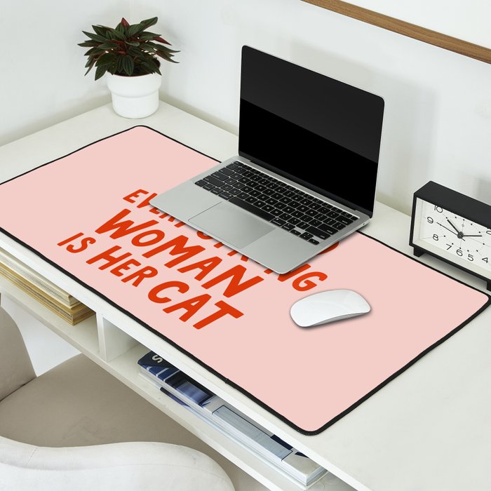 Behind Every Strong Woman Desk Mat Gallery Image 2