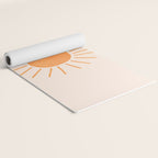 Sun Rays Yoga Mat Gallery Image 2