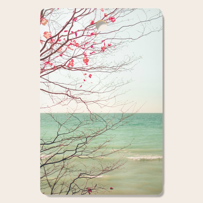 Autumn Beach Cutting Board Gallery Image 1