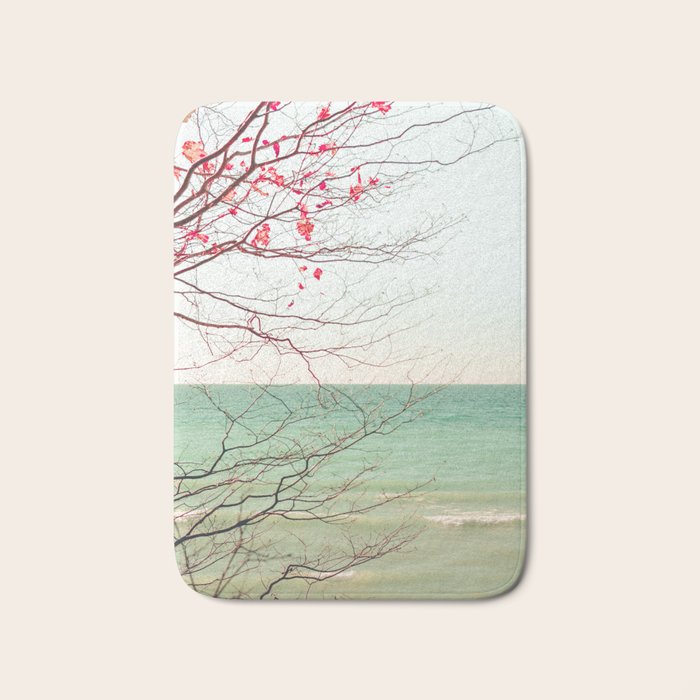 Autumn Beach Bath Mat Gallery Image 1
