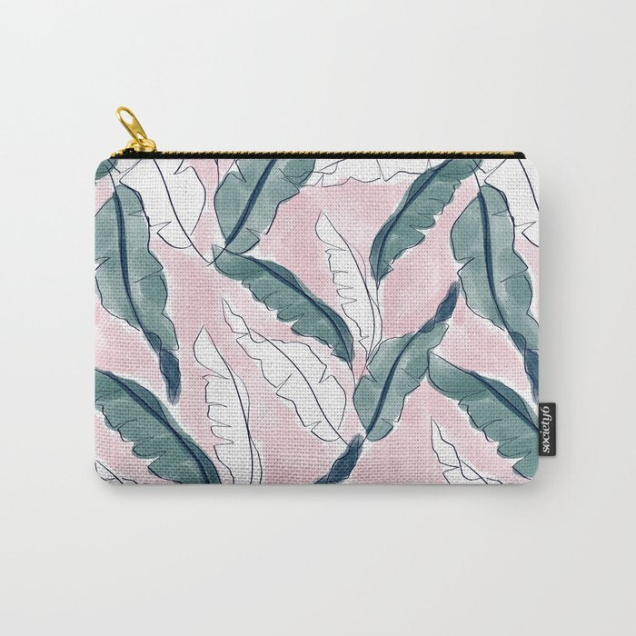 Banana Leaves Carry All Pouch Gallery Image 1