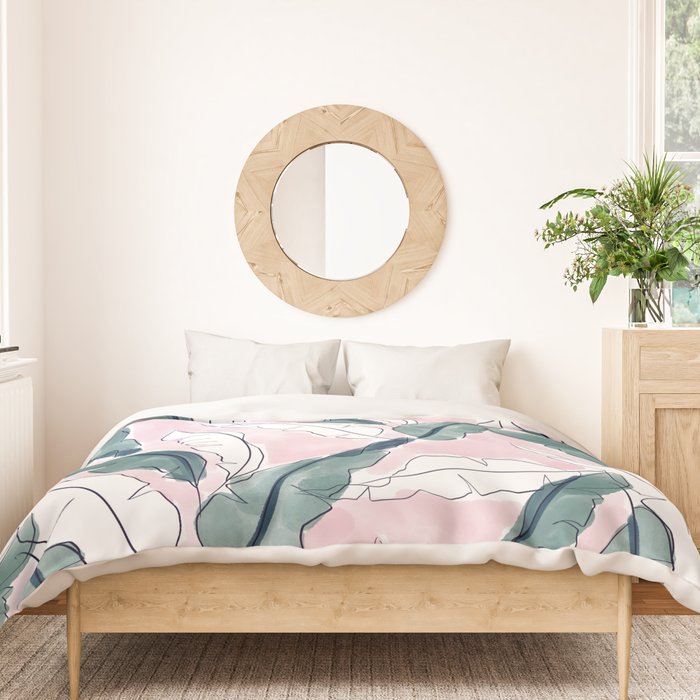 Banana Leaves Duvet Cover Gallery Image 3
