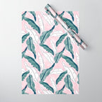 Banana Leaves Wrapping Paper Gallery Image 1