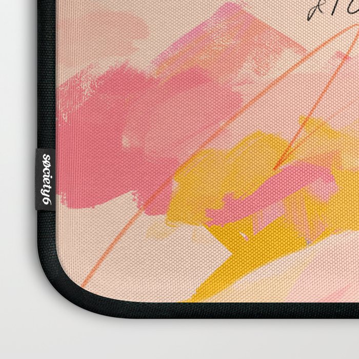 "O How Beautifully You Are Learning To Live Fully Right Where You Are." Laptop Sleeve Gallery Image 3