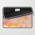 "O How Beautifully You Are Learning To Live Fully Right Where You Are." Laptop Sleeve Gallery Image 2