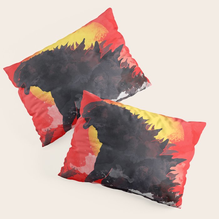 godzilla 5 Pillow Sham Gallery Image 3