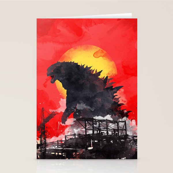 godzilla 5 Stationery Card Gallery Image 2