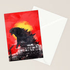 godzilla 5 Stationery Card Gallery Image 2