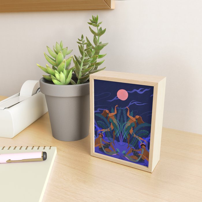Pink Moon Mini Art Print Gallery Image 2