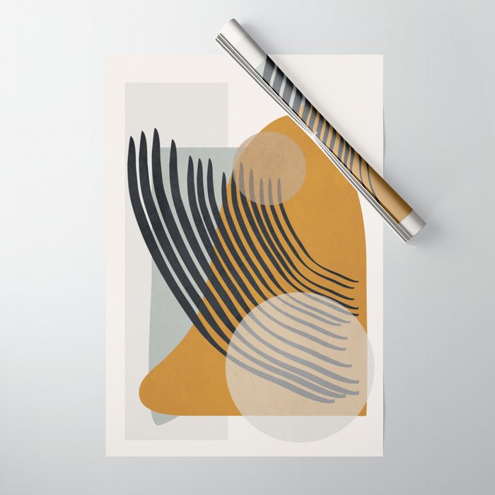 Abstract Shapes 33 Wrapping Paper Gallery Image 1