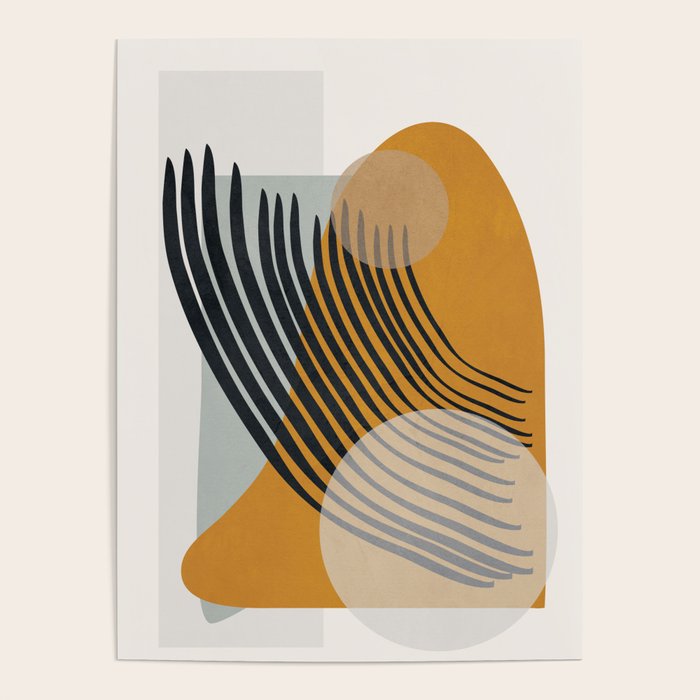 Abstract Shapes 33 Poster Gallery Image 1