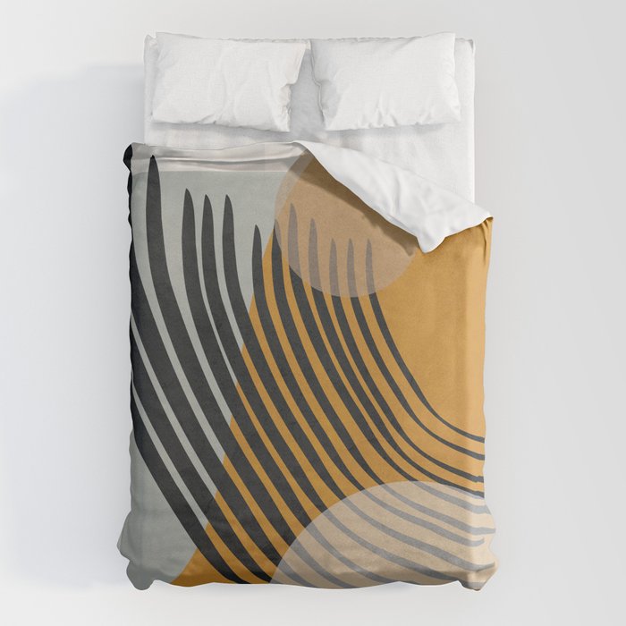 Abstract Shapes 33 Duvet Cover Gallery Image 6