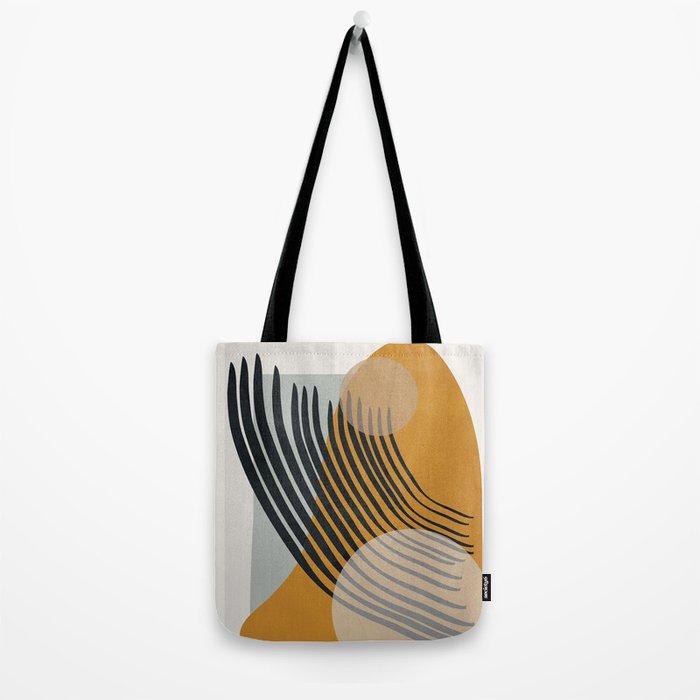 Abstract Shapes 33 Tote Bag Gallery Image 2