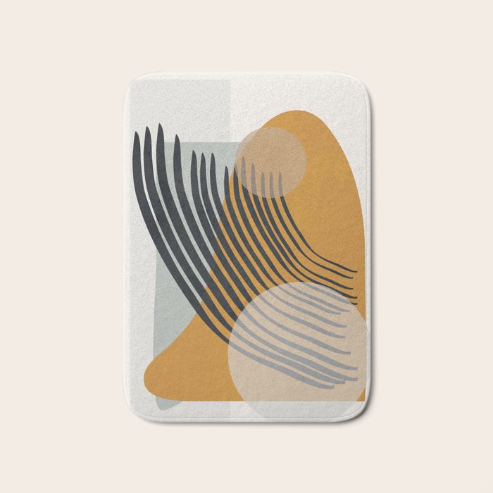 Abstract Shapes 33 Bath Mat Gallery Image 1