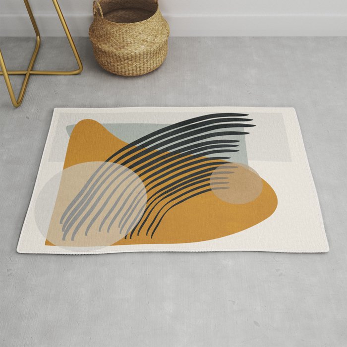 Abstract Shapes 33 Rug Gallery Image 1