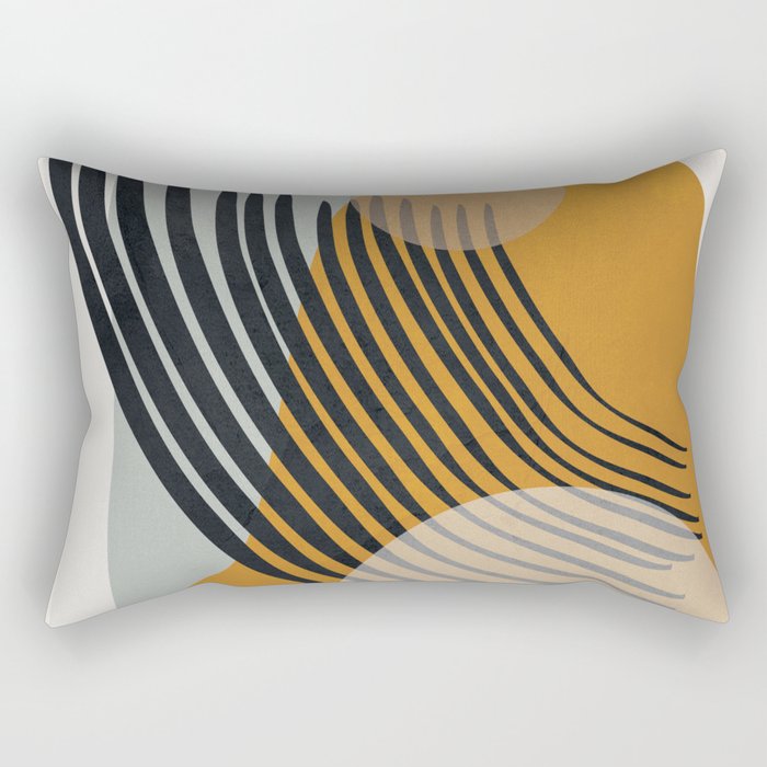 Abstract Shapes 33 Rectangular Pillow Gallery Image 1