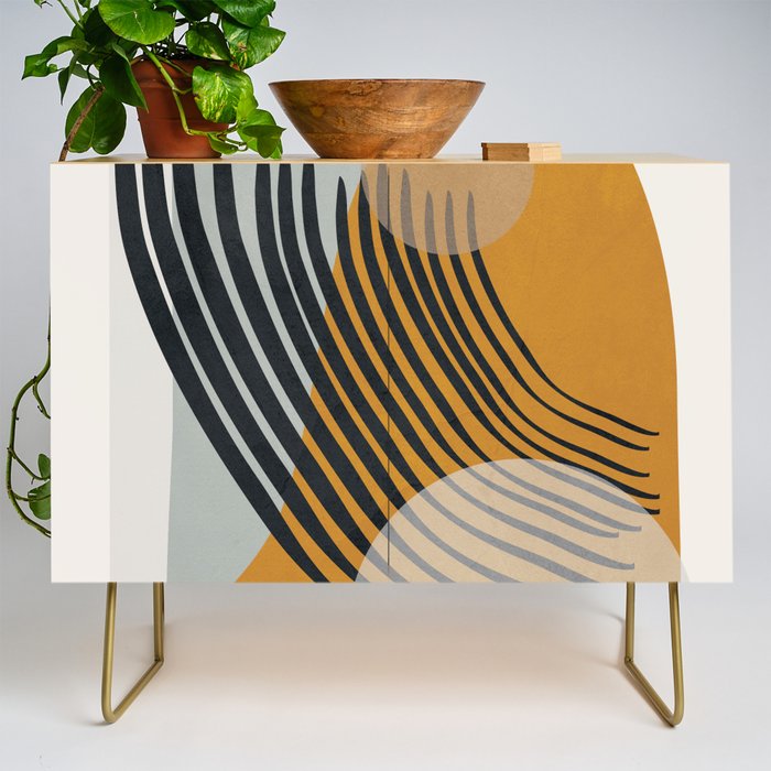 Abstract Shapes 33 Credenza Gallery Image 1