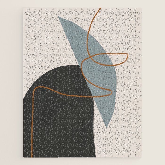 Minimal Abstract Art 3 Jigsaw Puzzle Gallery Image 1